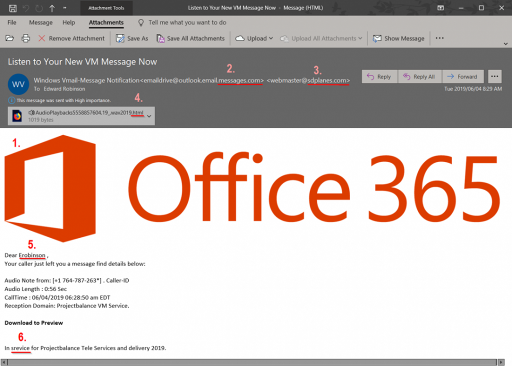 Office 365 Screenshot
