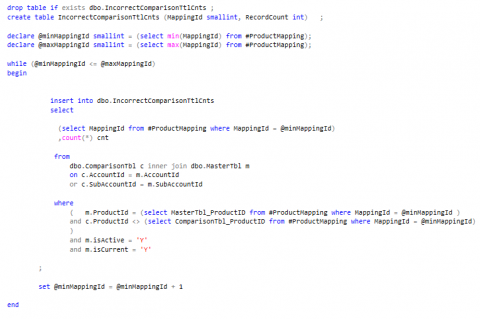 Reworking long running SQL queries for optimal database performance ...